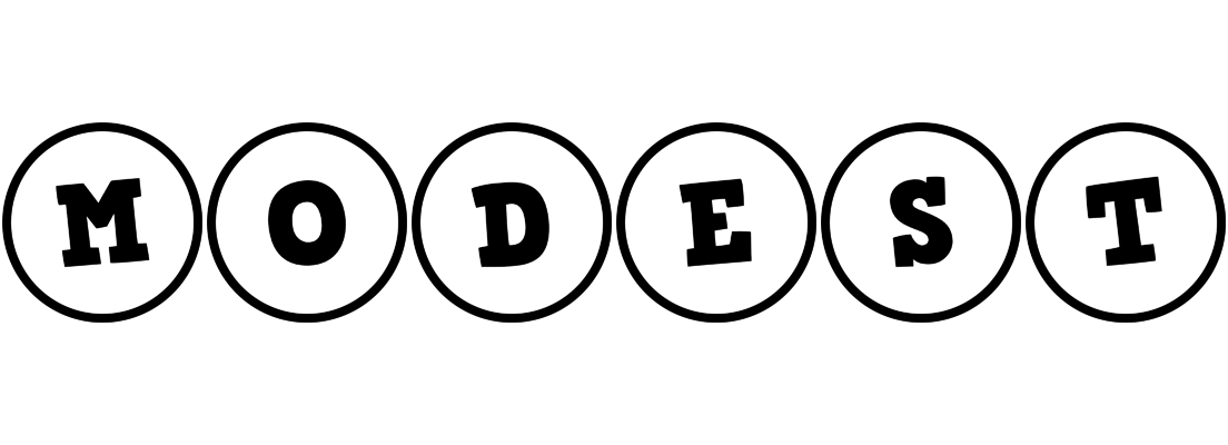 Modest handy logo
