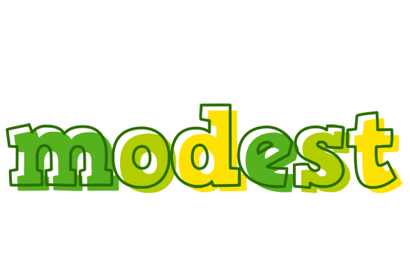 Modest juice logo