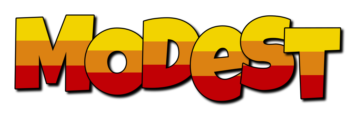 Modest jungle logo