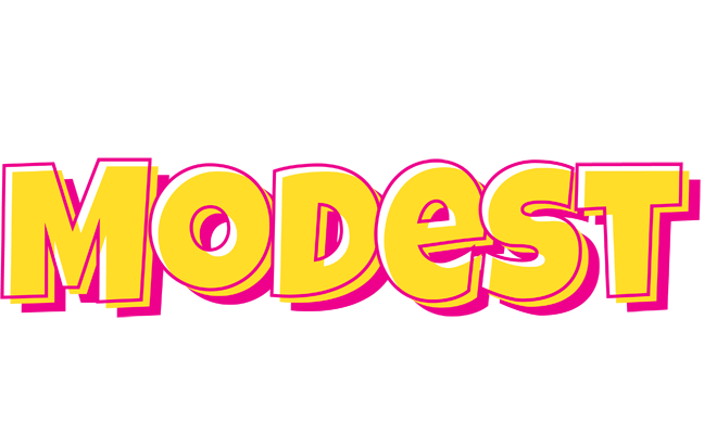 Modest kaboom logo