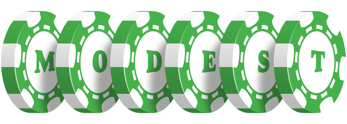 Modest kicker logo