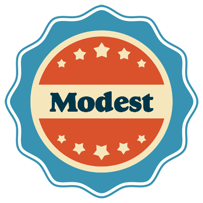 Modest labels logo