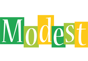 Modest lemonade logo