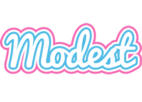 Modest outdoors logo