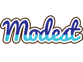 Modest raining logo