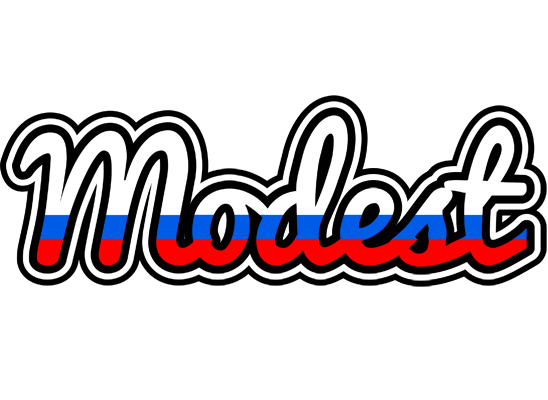 Modest russia logo