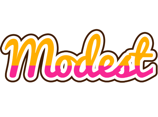 Modest smoothie logo