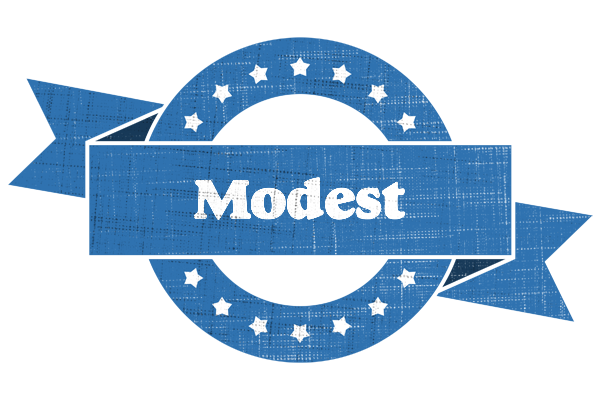 Modest trust logo