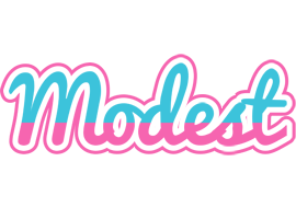 Modest woman logo