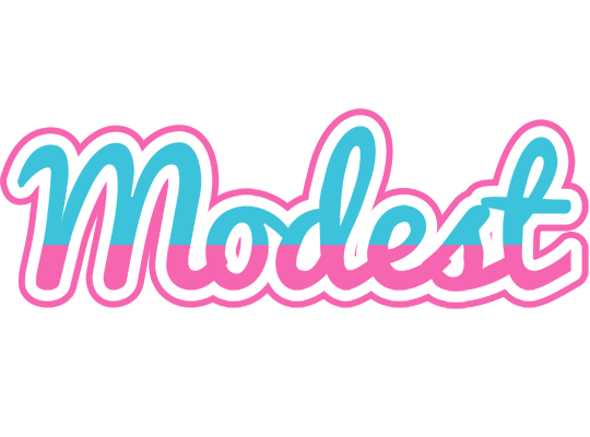 Modest woman logo