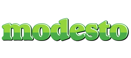 Modesto apple logo