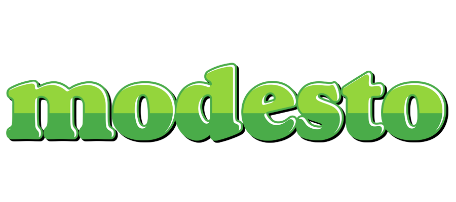 Modesto apple logo