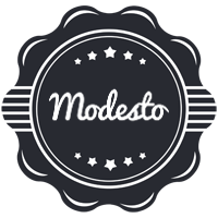 Modesto badge logo