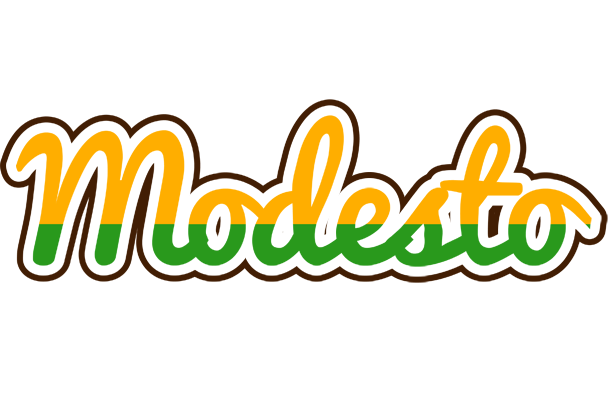 Modesto banana logo