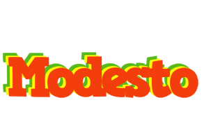 Modesto bbq logo