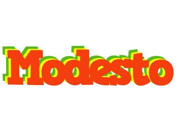 Modesto bbq logo