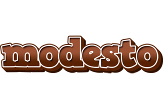 Modesto brownie logo