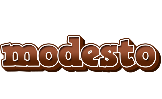 Modesto brownie logo