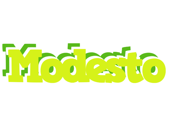 Modesto citrus logo