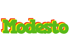 Modesto crocodile logo