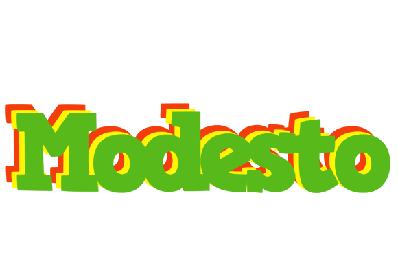 Modesto crocodile logo
