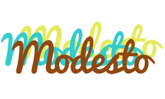 Modesto cupcake logo