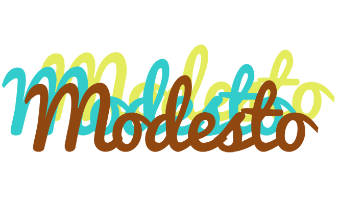 Modesto cupcake logo