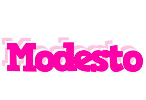 Modesto dancing logo
