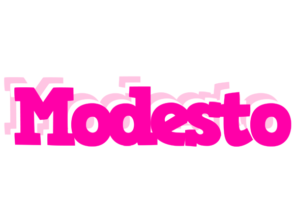 Modesto dancing logo