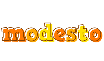 Modesto desert logo