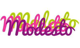Modesto flowers logo