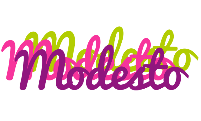 Modesto flowers logo