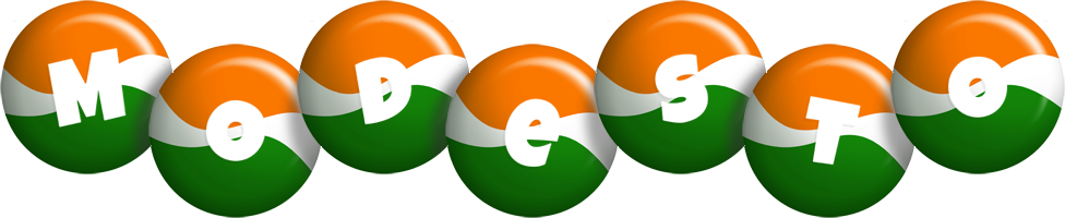 Modesto india logo