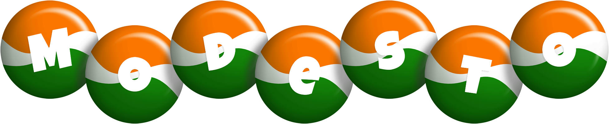Modesto india logo