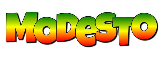 Modesto mango logo