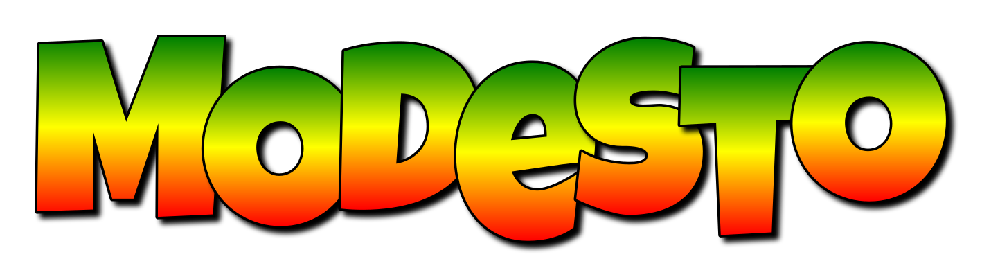 Modesto mango logo