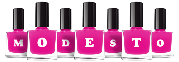 Modesto nails logo