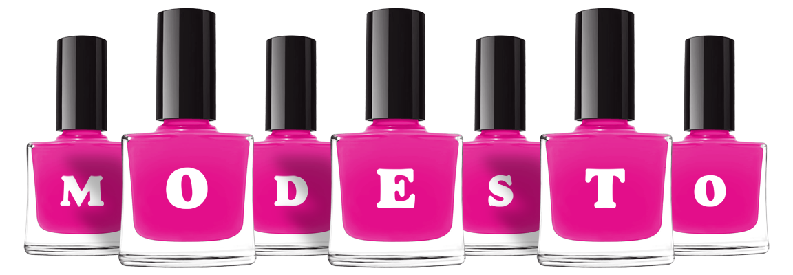 Modesto nails logo