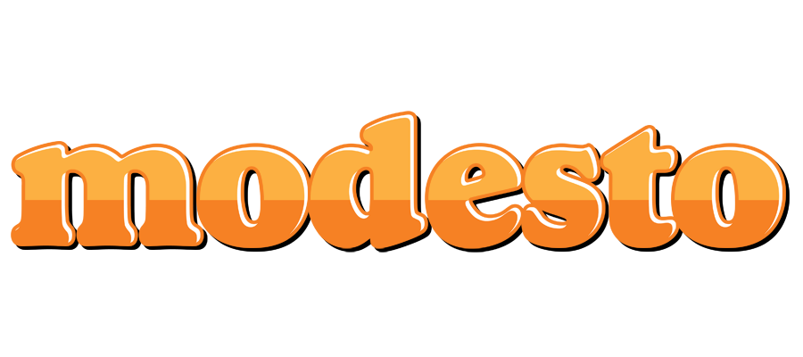 Modesto orange logo
