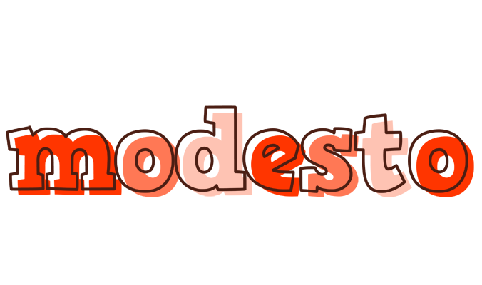 Modesto paint logo