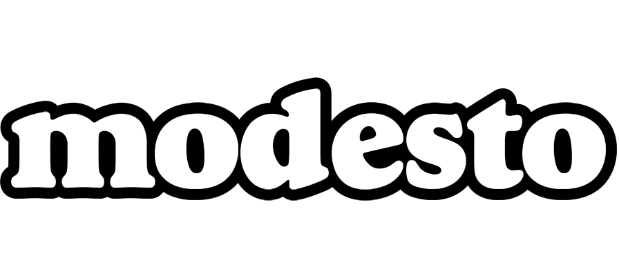 Modesto panda logo