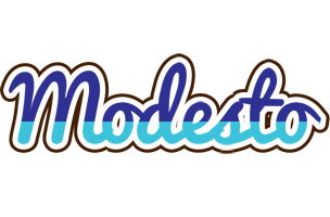 Modesto raining logo