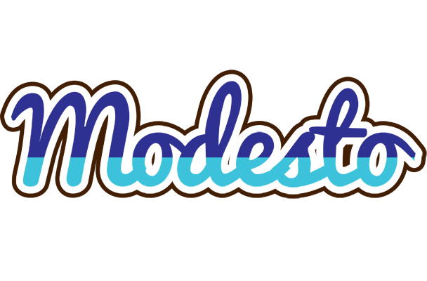 Modesto raining logo