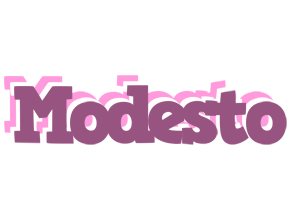 Modesto relaxing logo