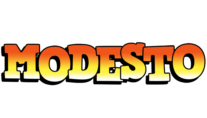 Modesto sunset logo