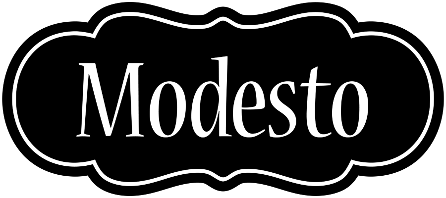 Modesto welcome logo