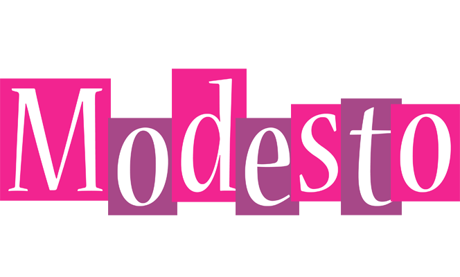Modesto whine logo