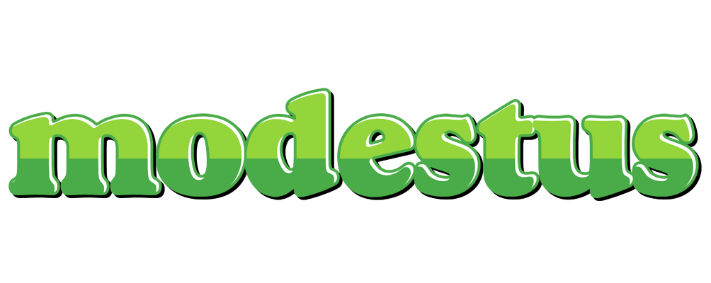 Modestus apple logo