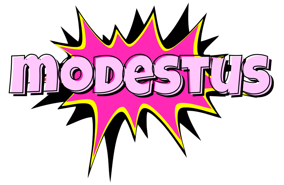 Modestus badabing logo