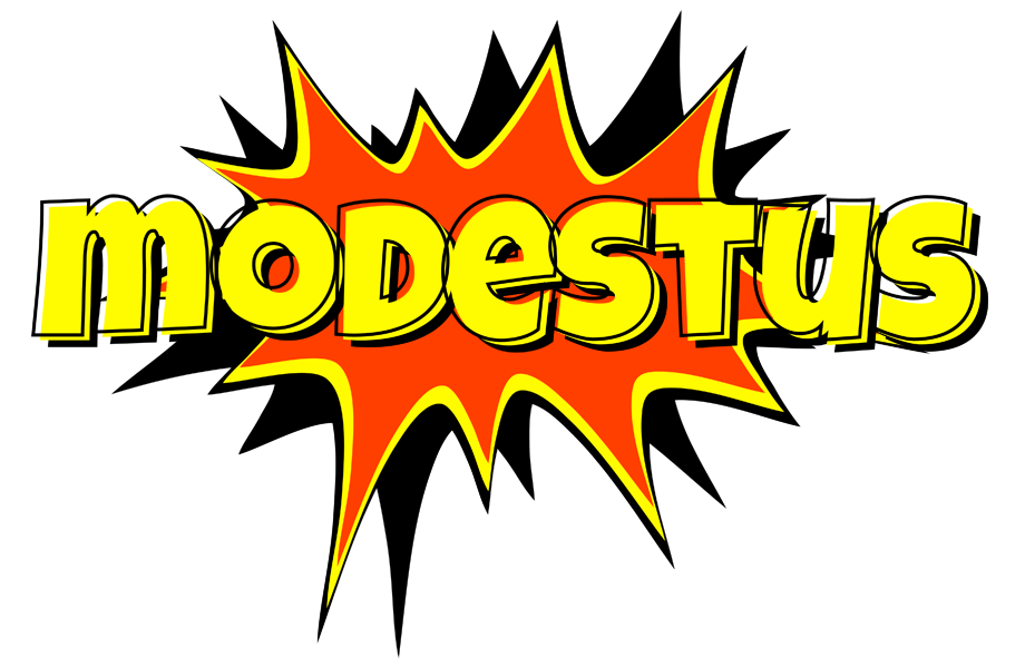 Modestus bazinga logo